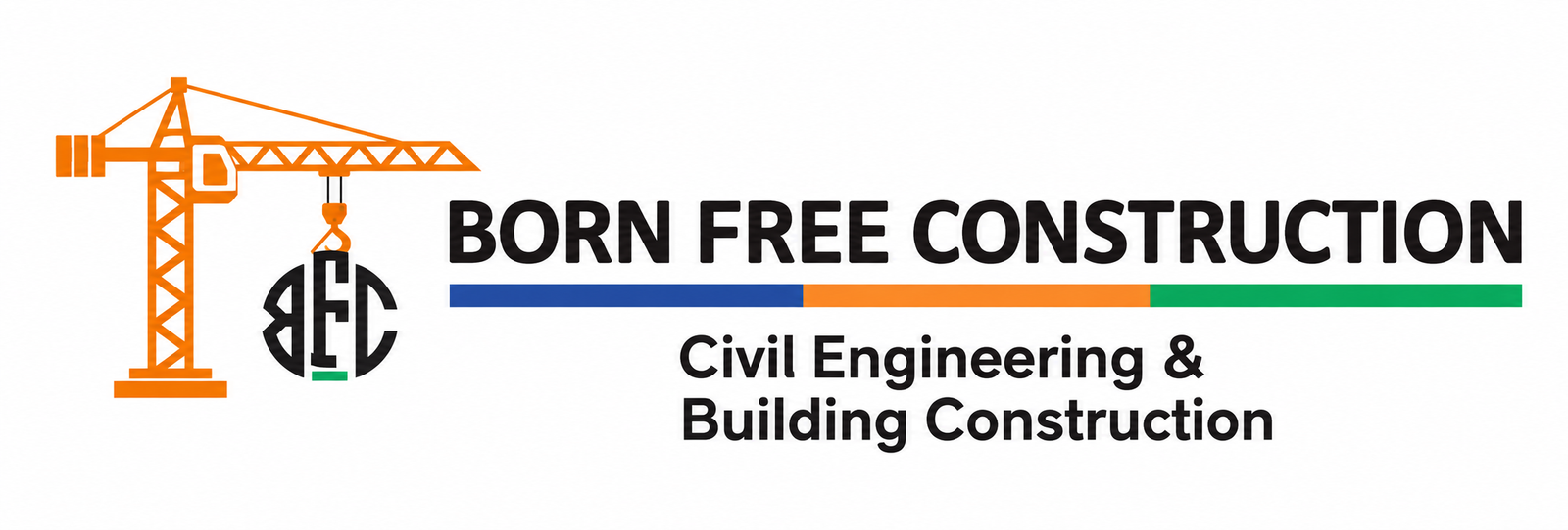 Born Free Construction official logo