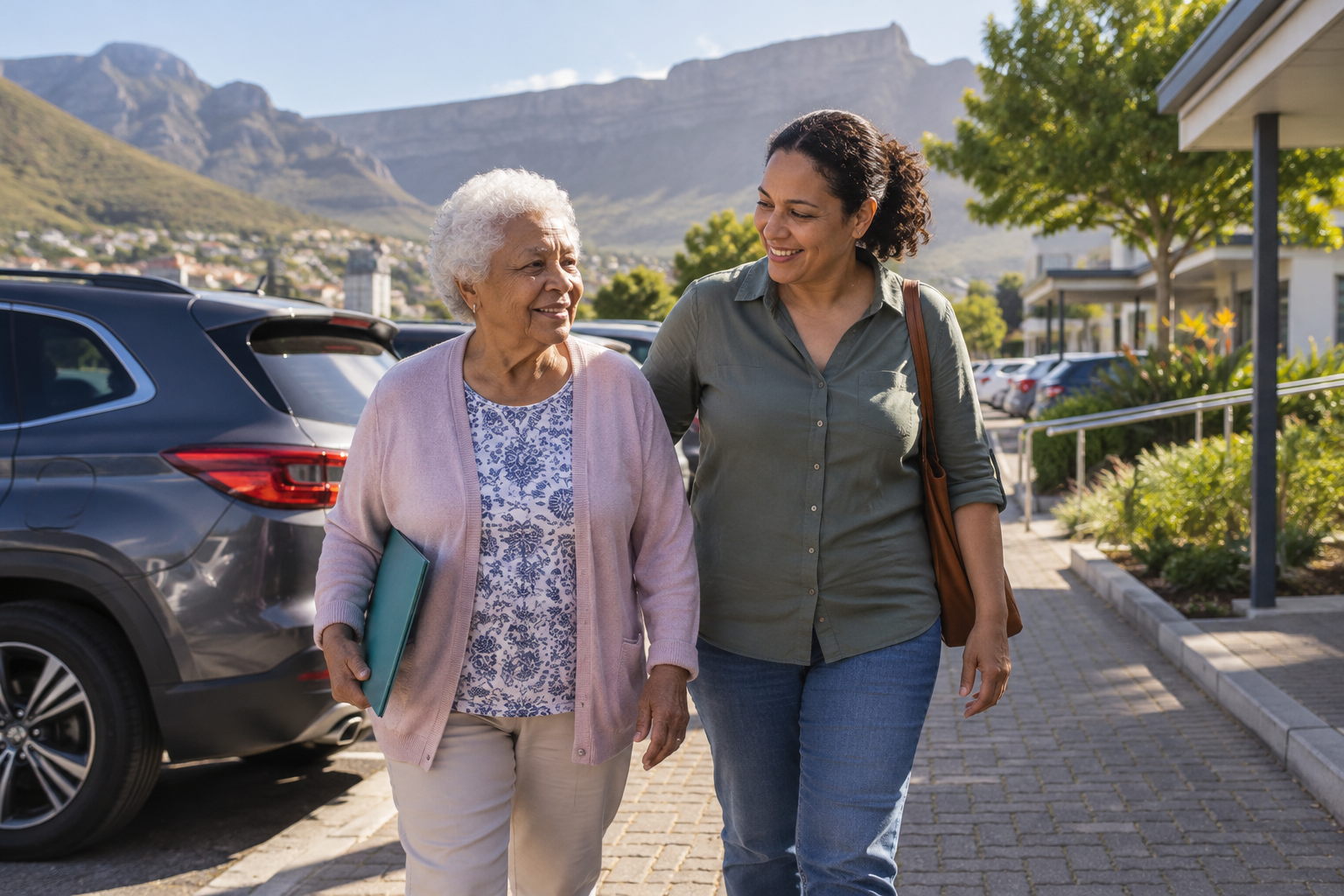 Family support making a community appointment easier to reach