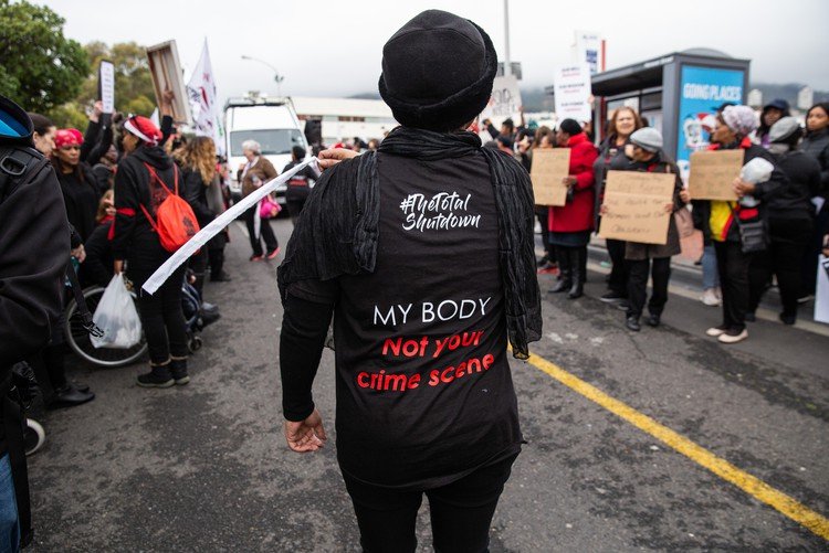 A Cape Town march demanding action against violence